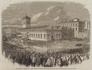 La grève à Blackburn, grande réunion d