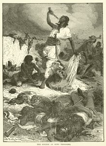 Le suicide du roi Théodore - English School
