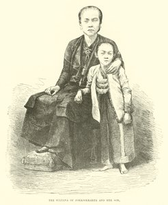 La Sultane de Jokkjokkarta et son fils - English School