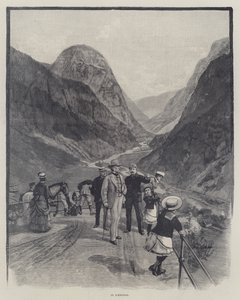 Le "Sunbeam" en Norvège, par Lady Brassey - English School