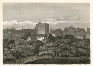 Le théâtre du Cygne sur Bankside tel qu