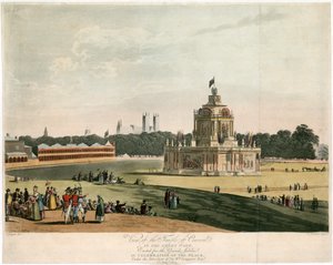 Le Temple de la Concorde créé pour la Paix de 1814