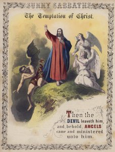 La tentation du Christ - English School
