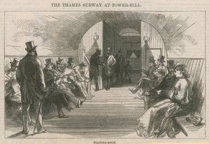 Le métro de la Tamise à Tower Hill - English School