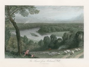 La Tamise depuis Richmond Hill - English School