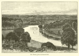 La Tamise, depuis Richmond Hill - English School