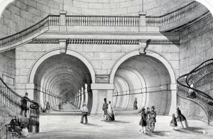 Le tunnel de la Tamise