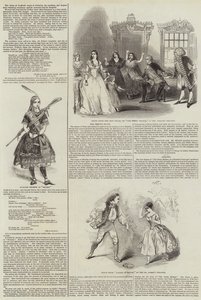 Les Théâtres (gravure) - English School
