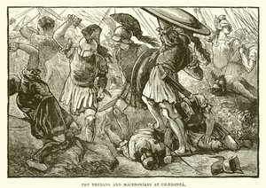 Les Thébains et les Macédoniens à Chéronée