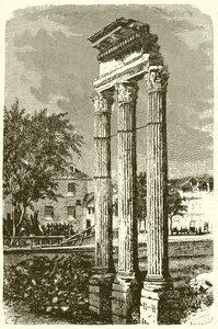 Les Trois Colonnes du Temple de Castor - English School