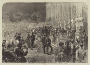 Les Trois Empereurs à Berlin, la Soirée Jardin de la Princesse Héritière au Nouveau Palais, Potsdam - English School