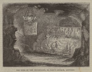 Le tombeau de la Crucifixion, Église Saint-Paul, Anvers - English School