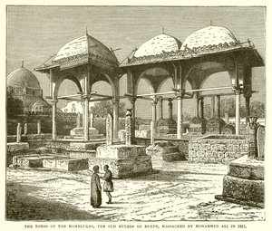 Les tombes des Mamelouks, les anciens dirigeants de l