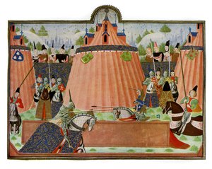 Inglevert, tiré de la "Chronique de Froissart", de "The Chronicler of European Chivalry", de G.G. Coulton. - English School