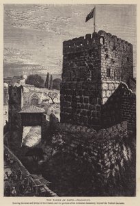La Tour de David, Phasaelus (gravure) - English School