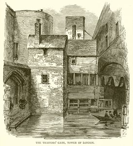 La porte des traîtres, Tour de Londres - English School