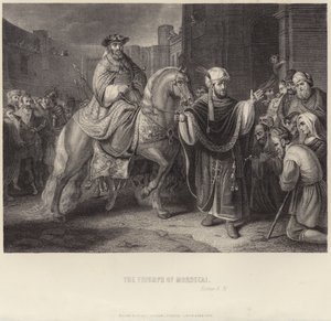Le triomphe de Mardochée - English School