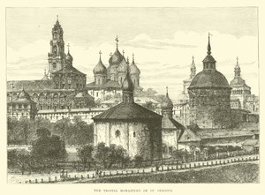 Le monastère Troitsa de Saint Serge