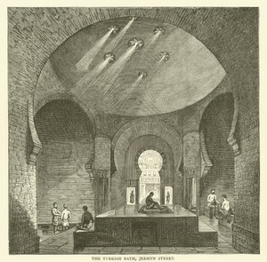Le bain turc, rue Jermyn - English School