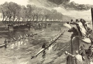 La course de bateaux universitaires à égalité - English School