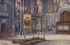 La Tombe du Guerrier Inconnu, Abbaye de Westminster