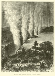 Les chutes Victoria, rivière Zambèze - English School