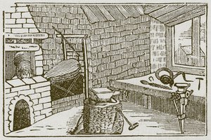La vipère et la lime (gravure) - English School