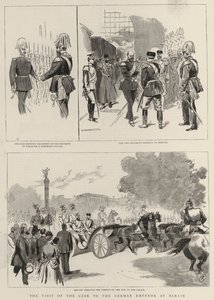 La visite du tsar à l