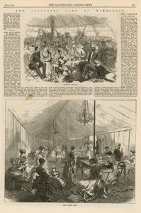 Le camp de volontaires à Wimbledon - English School