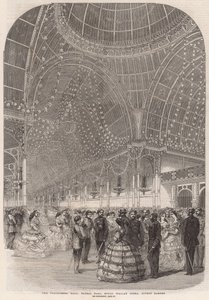 Le Bal des Volontaires, Floral Hall, Royal Italian Opera, Covent Garden - English School