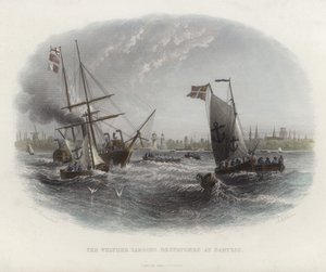 Le Vautour atterrissant à Dantzig - English School