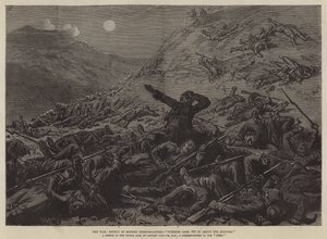 La guerre, effet des fusils modernes, "perte turque, 800 en environ dix minutes" - English School