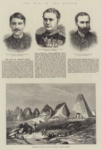 La guerre au Soudan (gravure) - English School