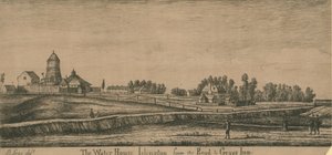 La Water House, Islington, depuis la route vers Grays Inn