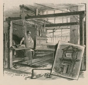 Les tisserands de Spitalfields - English School