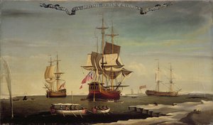 La Flotte baleinière de Sir Samuel Standidge, École de peinture de Hull