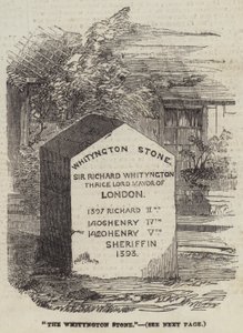 La pierre de Whityngton - English School