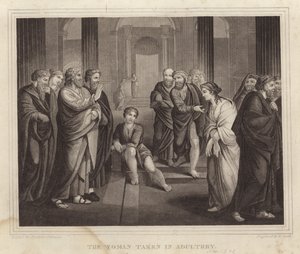 La femme prise en flagrant délit d