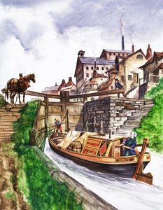 La merveilleuse histoire de la Grande-Bretagne : Pourquoi les canaux sont faits - English School
