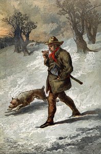 Le bûcheron et son chien - English School
