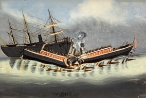 Le naufrage de la "Princesse Alice", après 1878 - English School