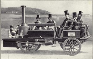 La voiture à vapeur Yarrow-Hilditch - English School