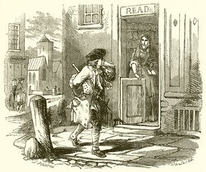 Le jeune Benjamin Franklin - English School
