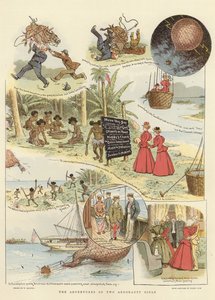 Les aventures de deux filles aéronautes