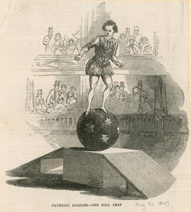 Le tour de balle, jardins de Vauxhall, Londres - English School