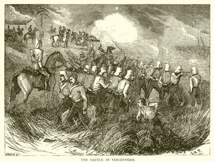 La bataille de Ferozeshah (1845)