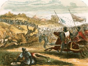 La bataille de Hastings - English School