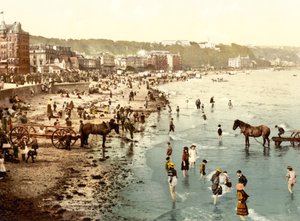 La plage, Douglas - English School
