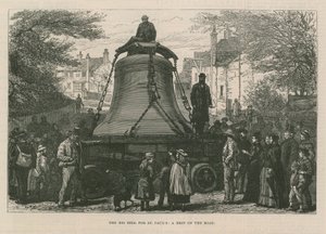 La grande cloche pour la cathédrale Saint-Paul - English School