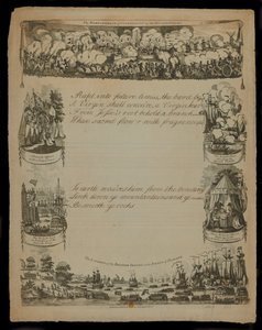 Le bombardement de Copenhague par les forces britanniques et le débarquement des forces britanniques sur l